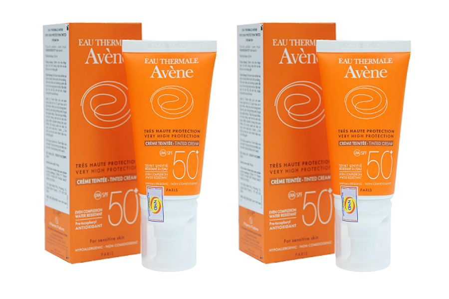 Very High Protection Tinted Cream SPF 50+ Avene cho da nhạy cảm
