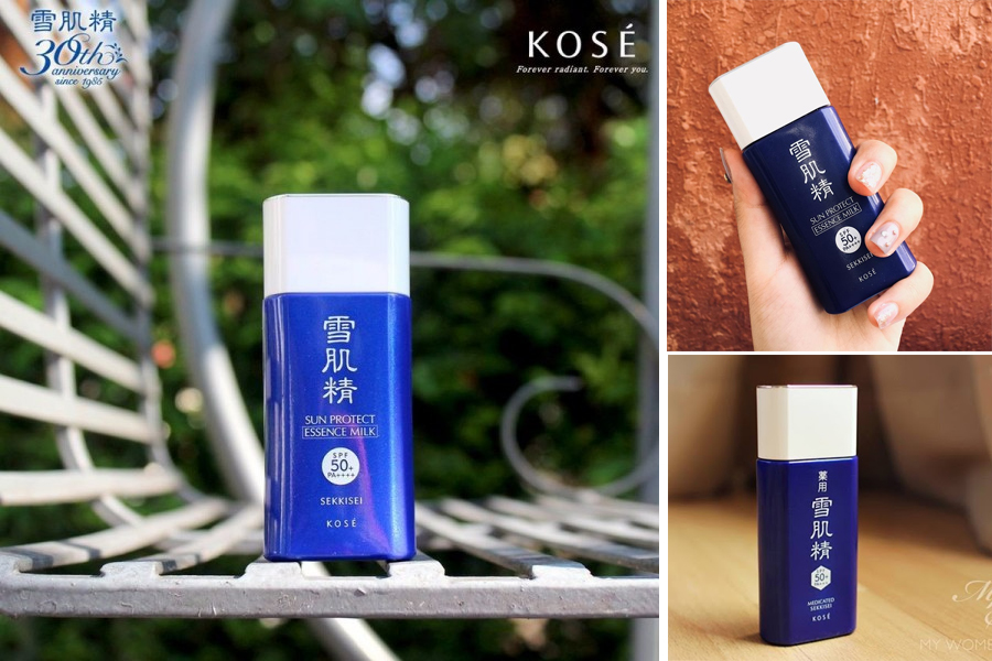 An tâm sử dụng cùng với Kose Sekkisei Sun Protect Essence Milk